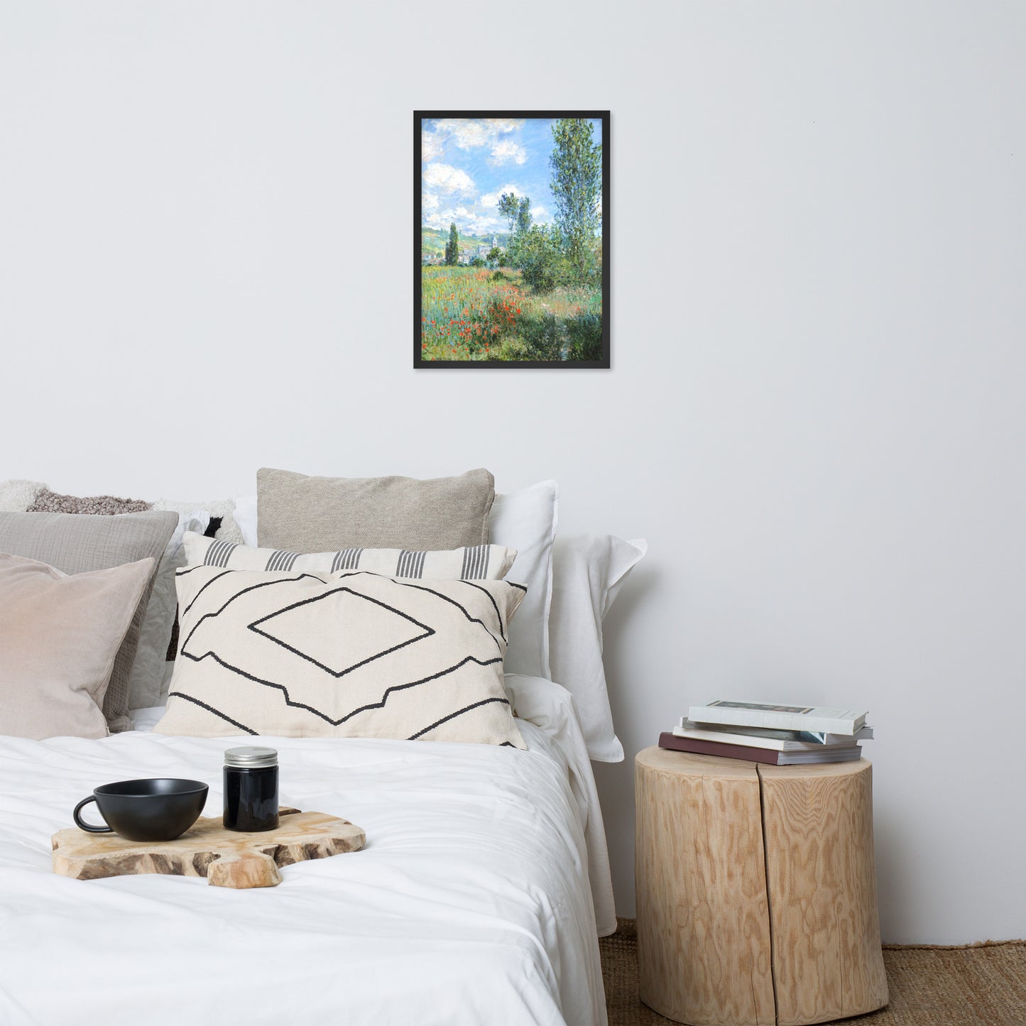 View of Vétheuil by Claude Monet