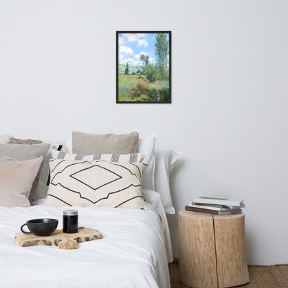 View of Vétheuil by Claude Monet