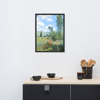 View of Vétheuil by Claude Monet