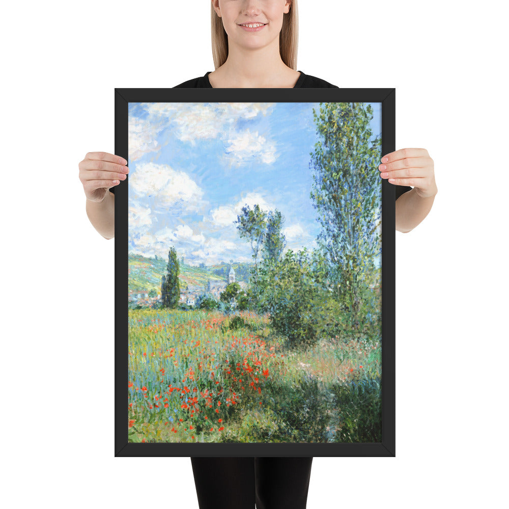 View of Vétheuil by Claude Monet