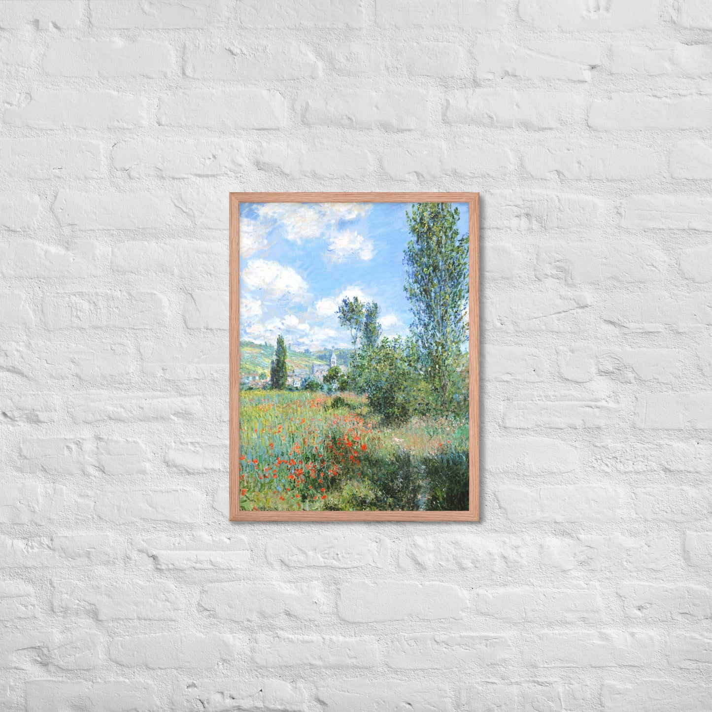 View of Vétheuil by Claude Monet