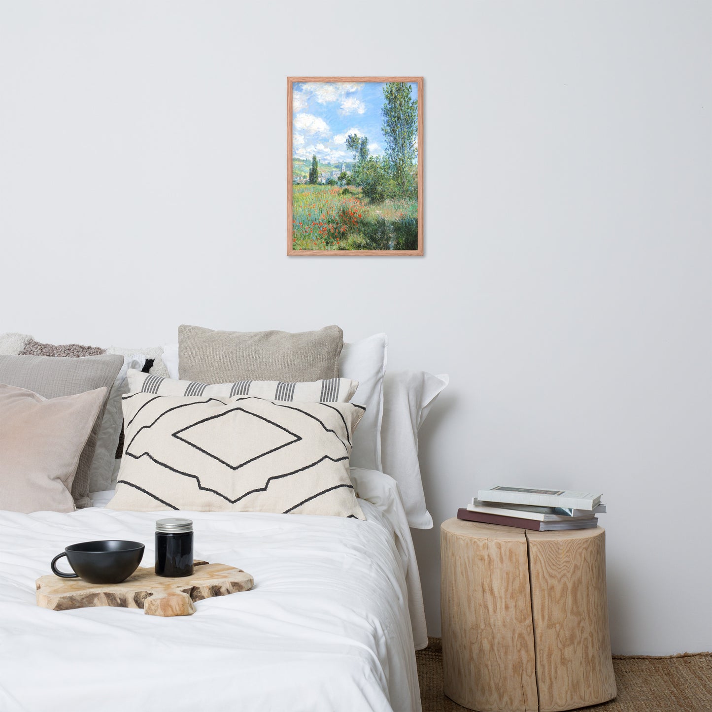 View of Vétheuil by Claude Monet