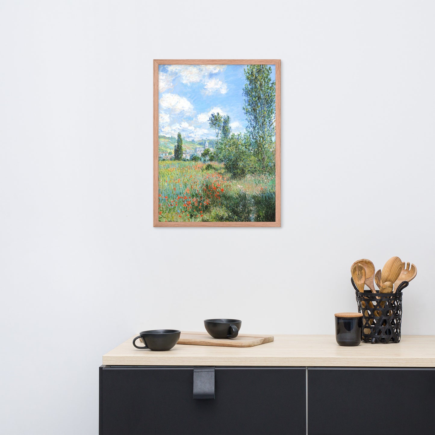 View of Vétheuil by Claude Monet