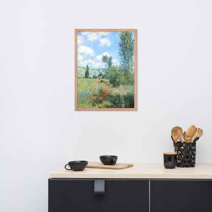 View of Vétheuil by Claude Monet