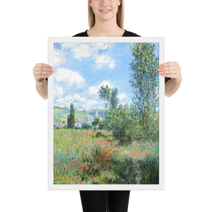 View of Vétheuil by Claude Monet