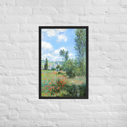 View of Vétheuil by Claude Monet