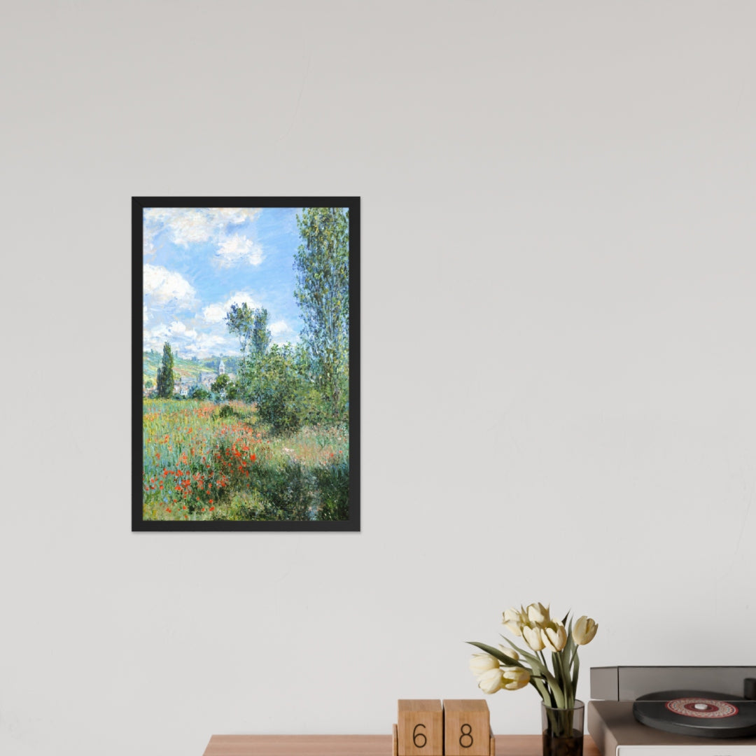 View of Vétheuil by Claude Monet