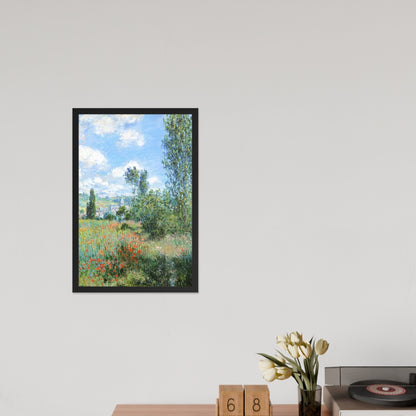 View of Vétheuil by Claude Monet