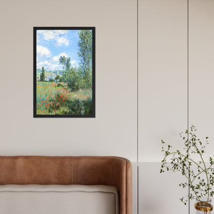 View of Vétheuil by Claude Monet