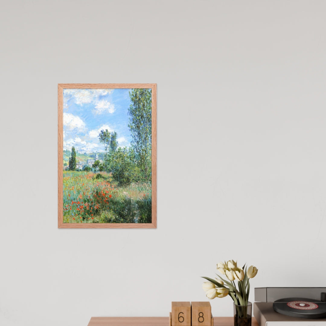 View of Vétheuil by Claude Monet