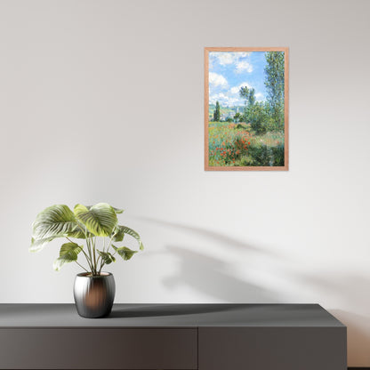 View of Vétheuil by Claude Monet