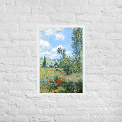 View of Vétheuil by Claude Monet