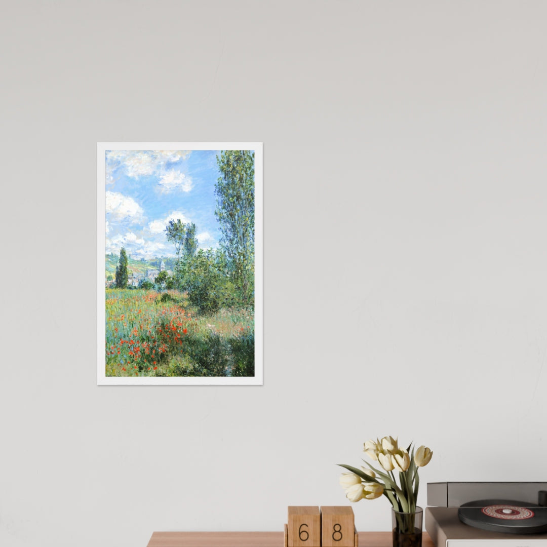 View of Vétheuil by Claude Monet