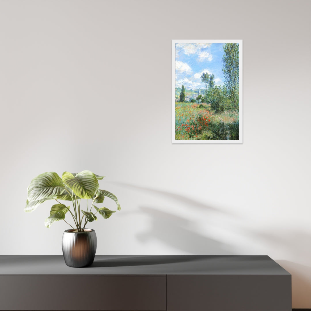 View of Vétheuil by Claude Monet