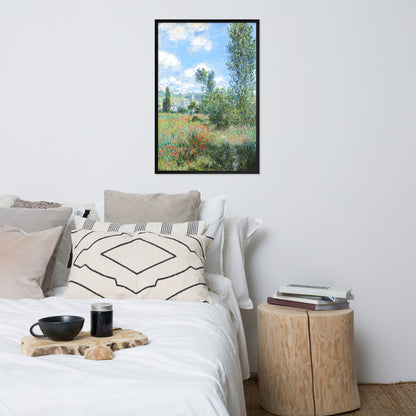 View of Vétheuil by Claude Monet