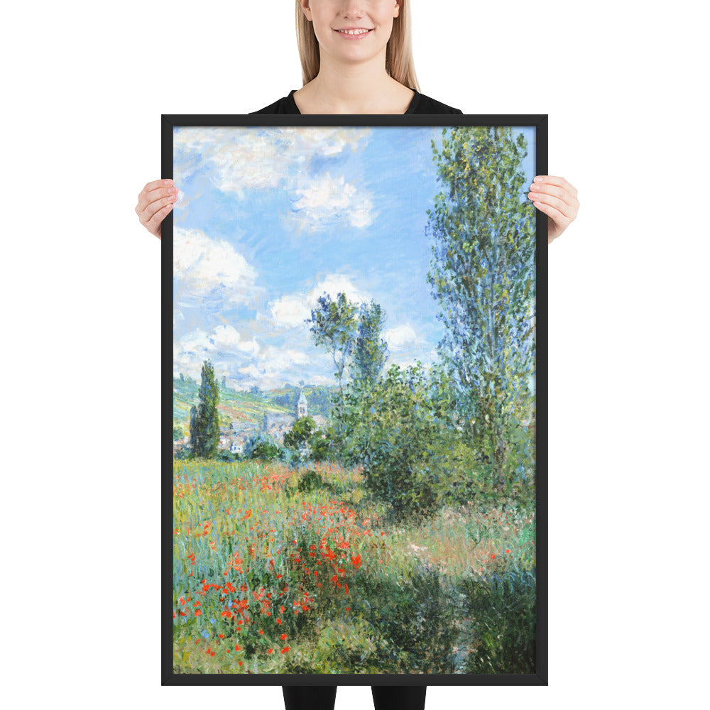 View of Vétheuil by Claude Monet