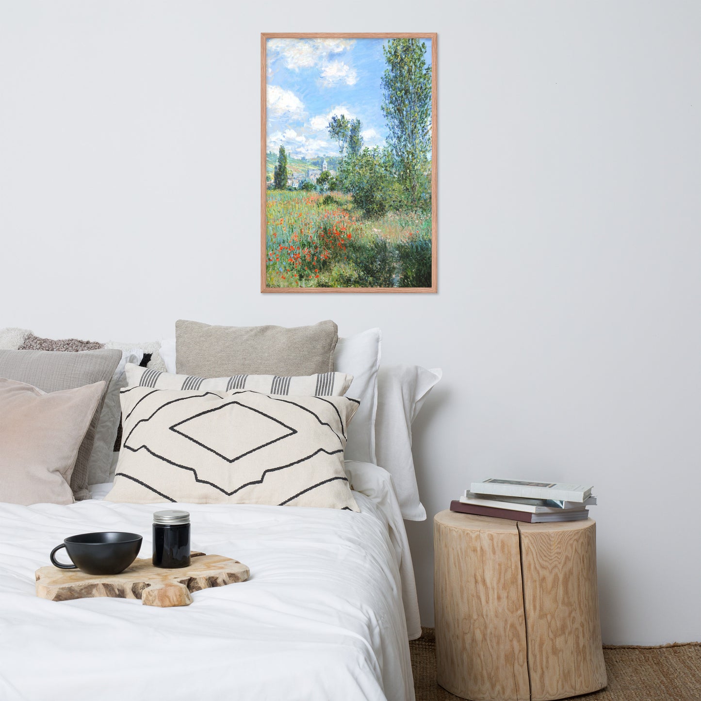 View of Vétheuil by Claude Monet