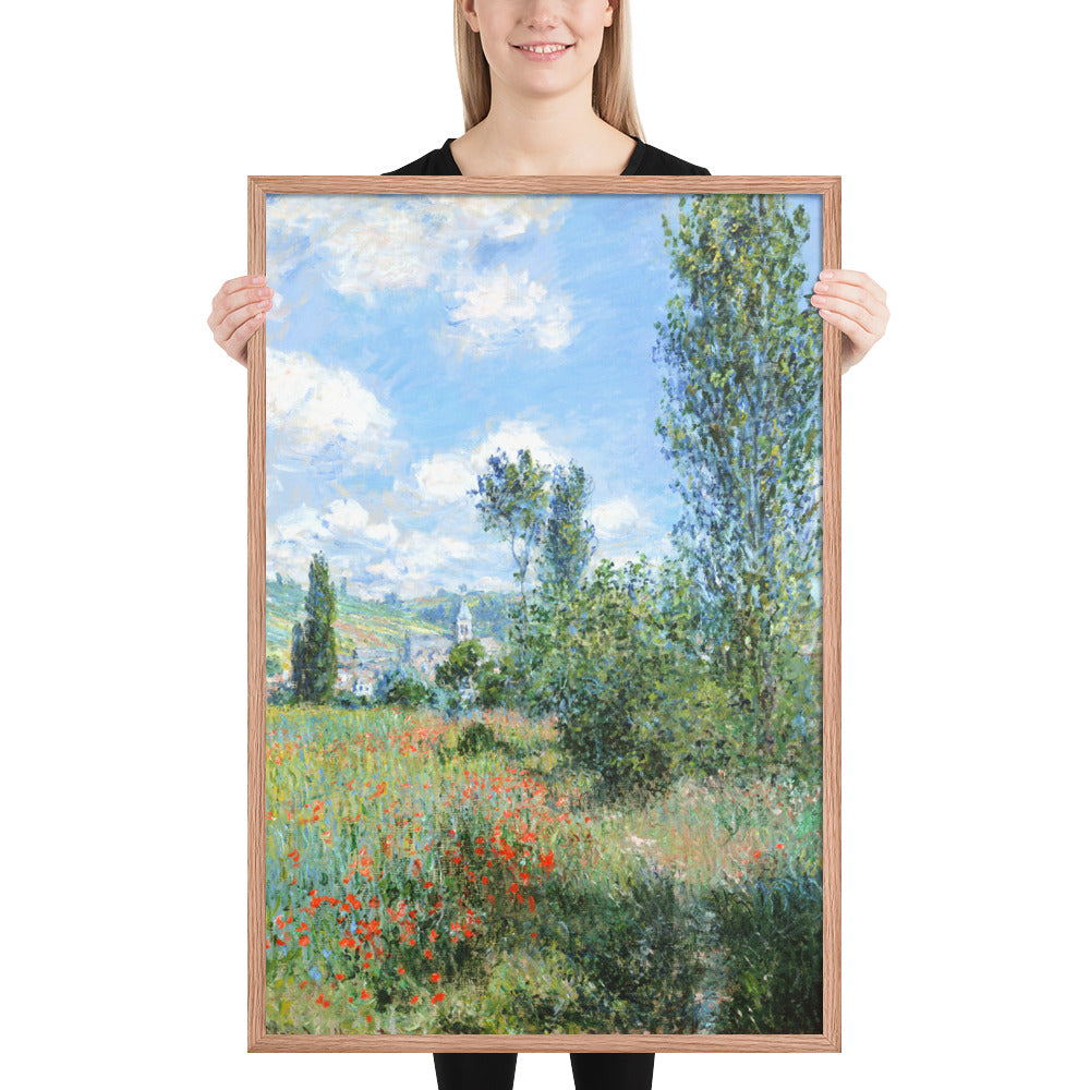 View of Vétheuil by Claude Monet