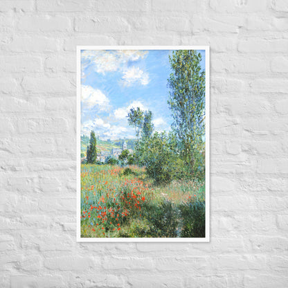 View of Vétheuil by Claude Monet