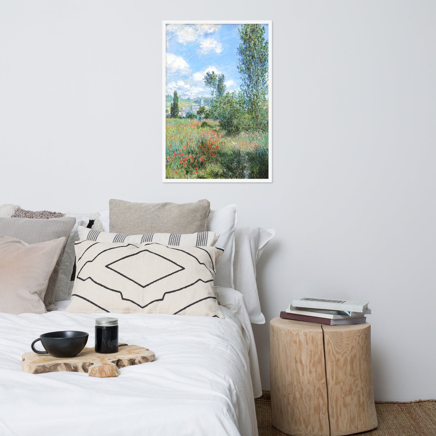 View of Vétheuil by Claude Monet