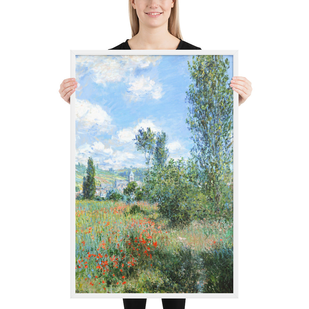 View of Vétheuil by Claude Monet