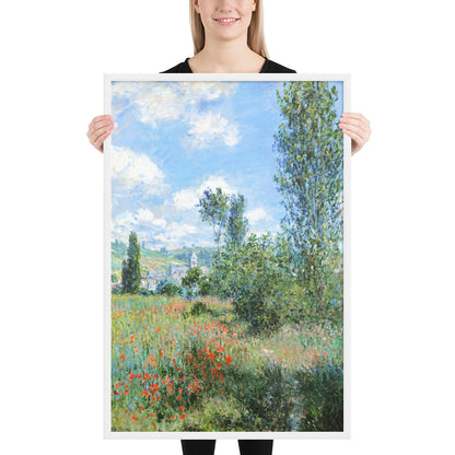 View of Vétheuil by Claude Monet