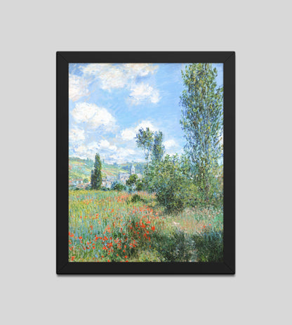 View of Vétheuil by Claude Monet