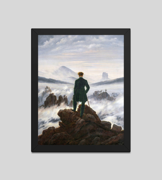 The Wanderer Above The Sea of Fog by Caspar David Friedrich