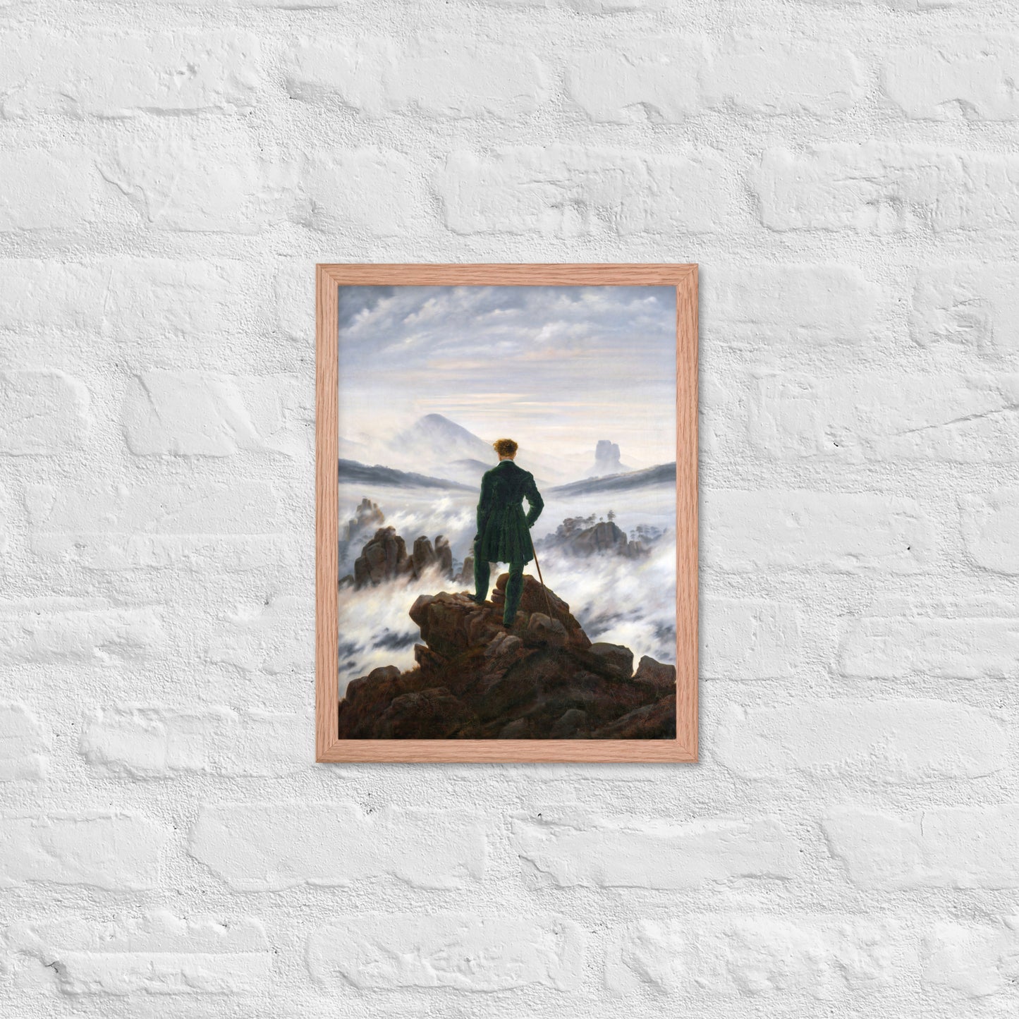 The Wanderer Above The Sea of Fog by Caspar David Friedrich