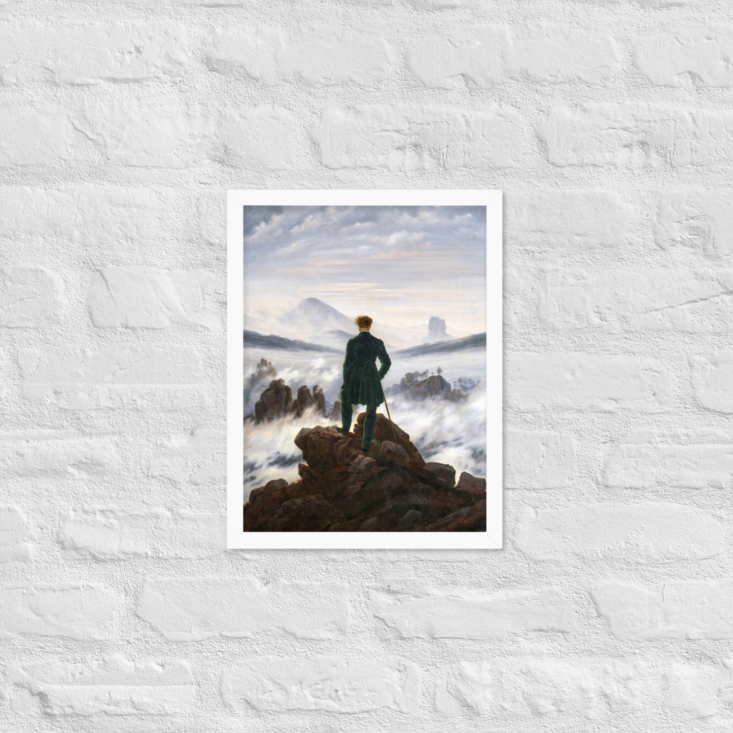 The Wanderer Above The Sea of Fog by Caspar David Friedrich