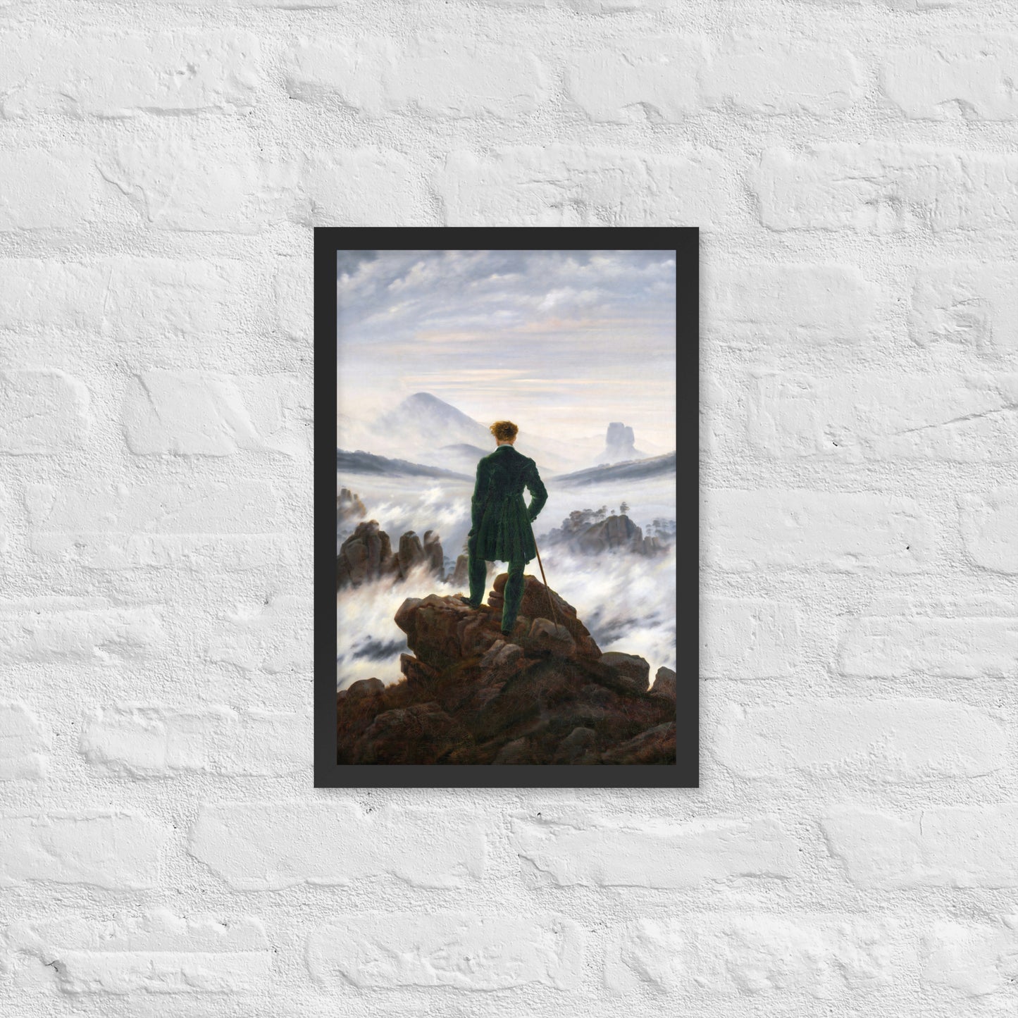 The Wanderer Above The Sea of Fog by Caspar David Friedrich