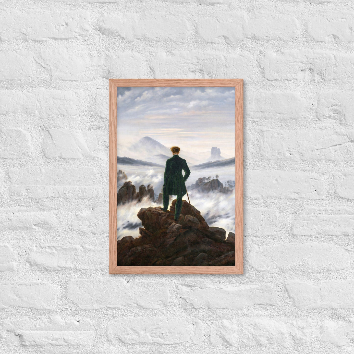 The Wanderer Above The Sea of Fog by Caspar David Friedrich