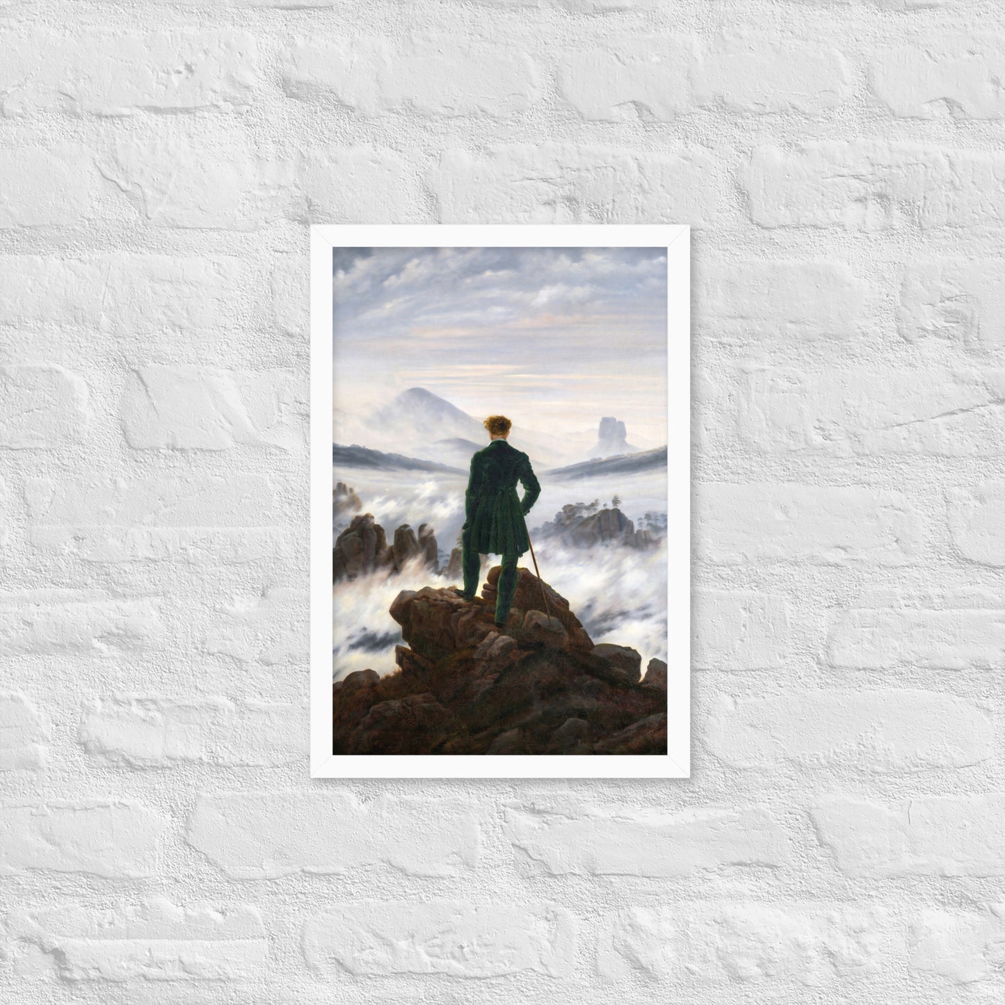 The Wanderer Above The Sea of Fog by Caspar David Friedrich