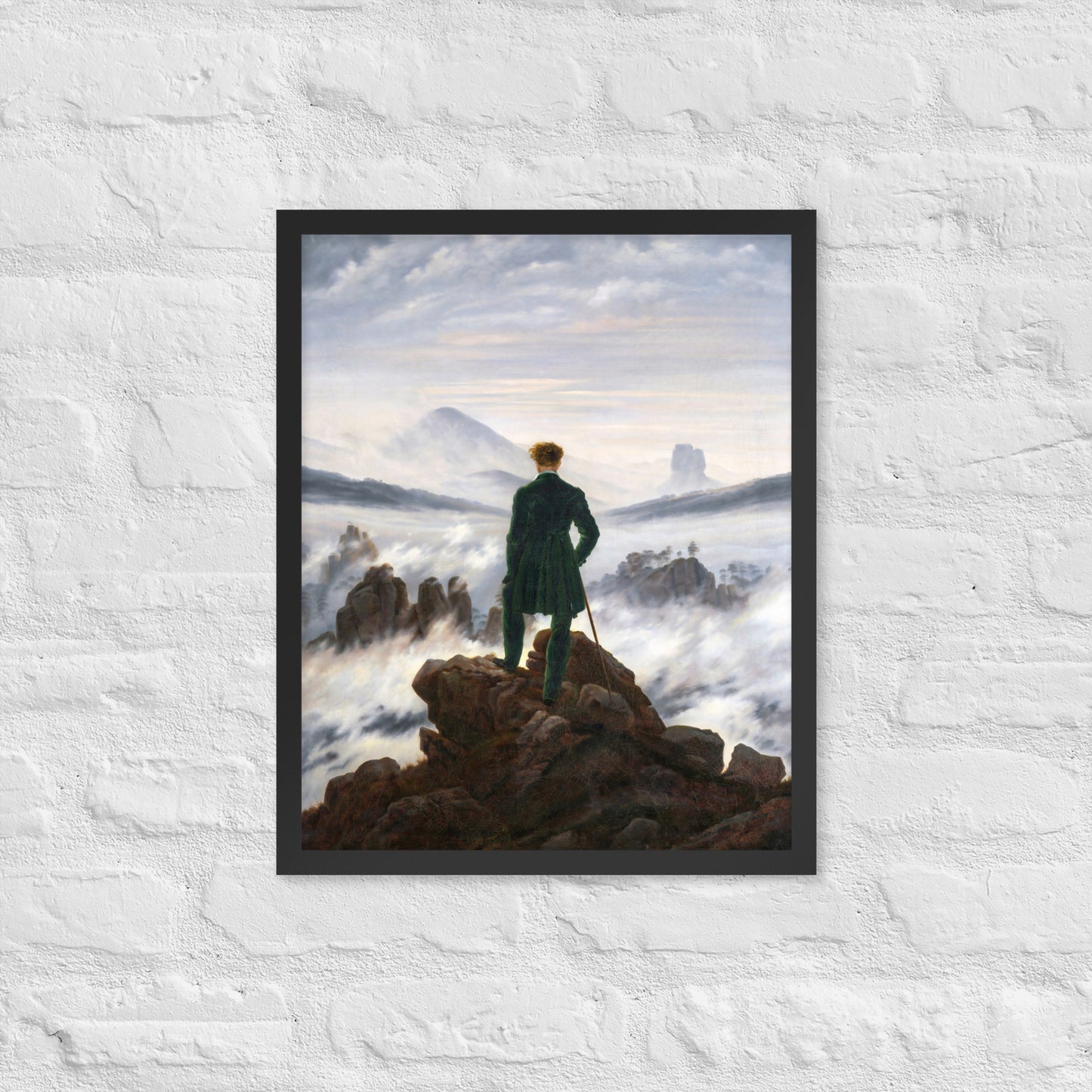 The Wanderer Above The Sea of Fog by Caspar David Friedrich