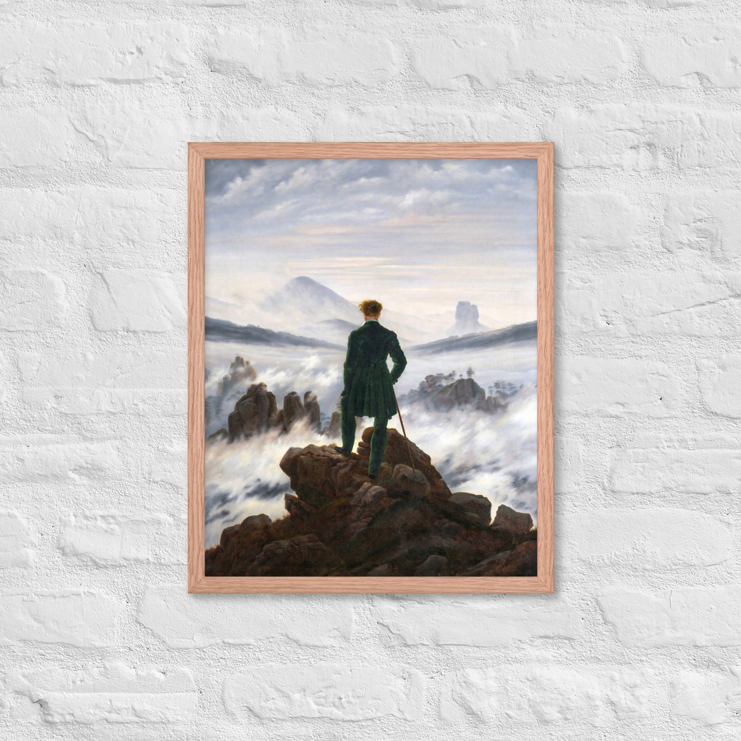 The Wanderer Above The Sea of Fog by Caspar David Friedrich