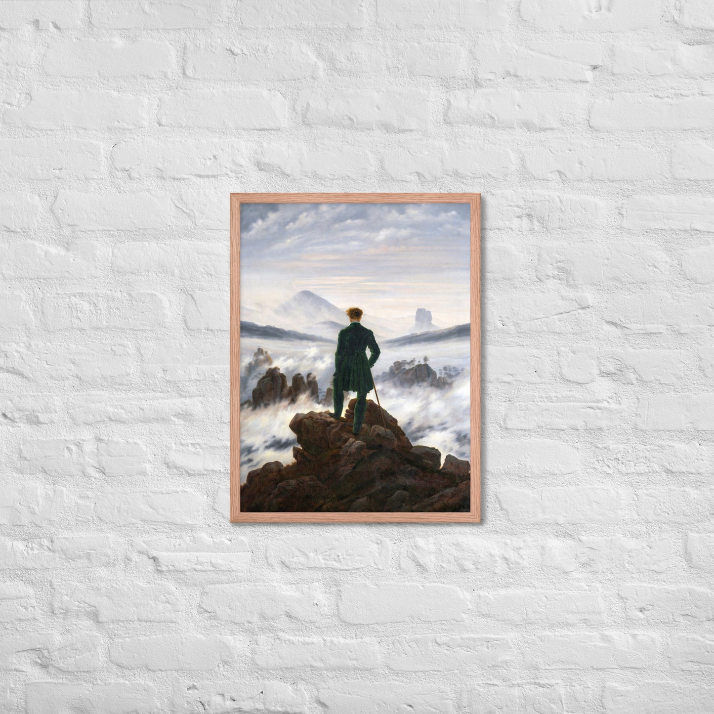 The Wanderer Above The Sea of Fog by Caspar David Friedrich
