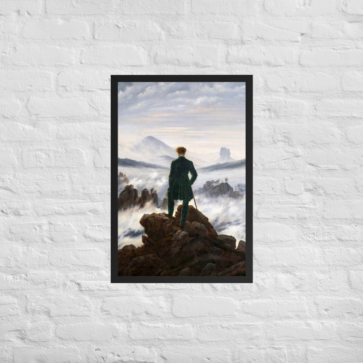 The Wanderer Above The Sea of Fog by Caspar David Friedrich