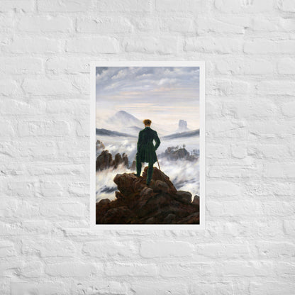 The Wanderer Above The Sea of Fog by Caspar David Friedrich