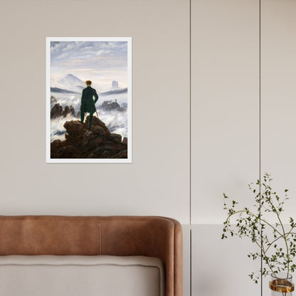 The Wanderer Above The Sea of Fog by Caspar David Friedrich