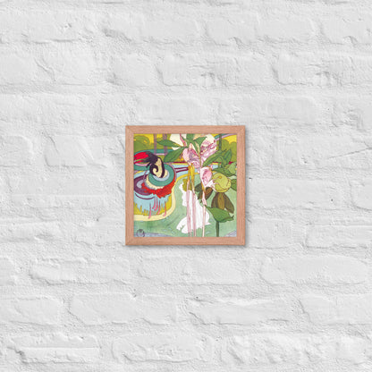 Woman Gets Vision in a Garden by Georges de Feure