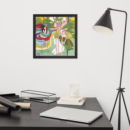 Woman Gets Vision in a Garden by Georges de Feure