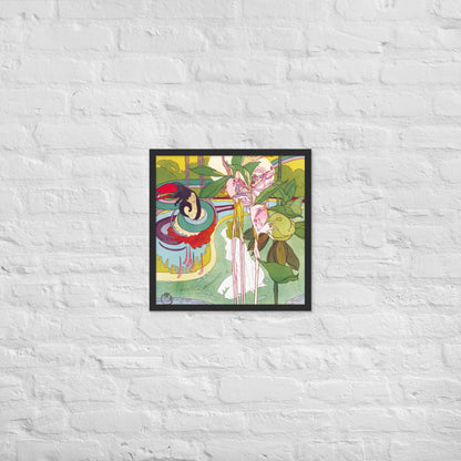 Woman Gets Vision in a Garden by Georges de Feure