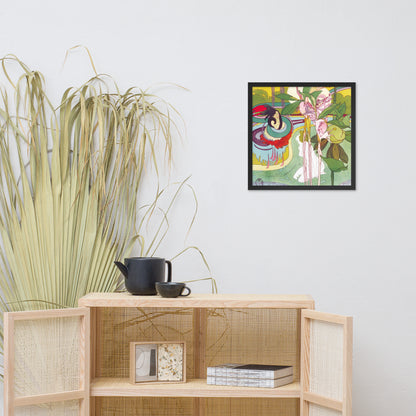 Woman Gets Vision in a Garden by Georges de Feure