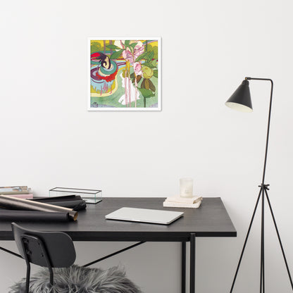 Woman Gets Vision in a Garden by Georges de Feure