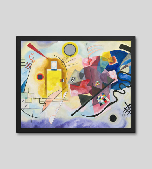 Yellow Red Blue by Wassily Kandinsky