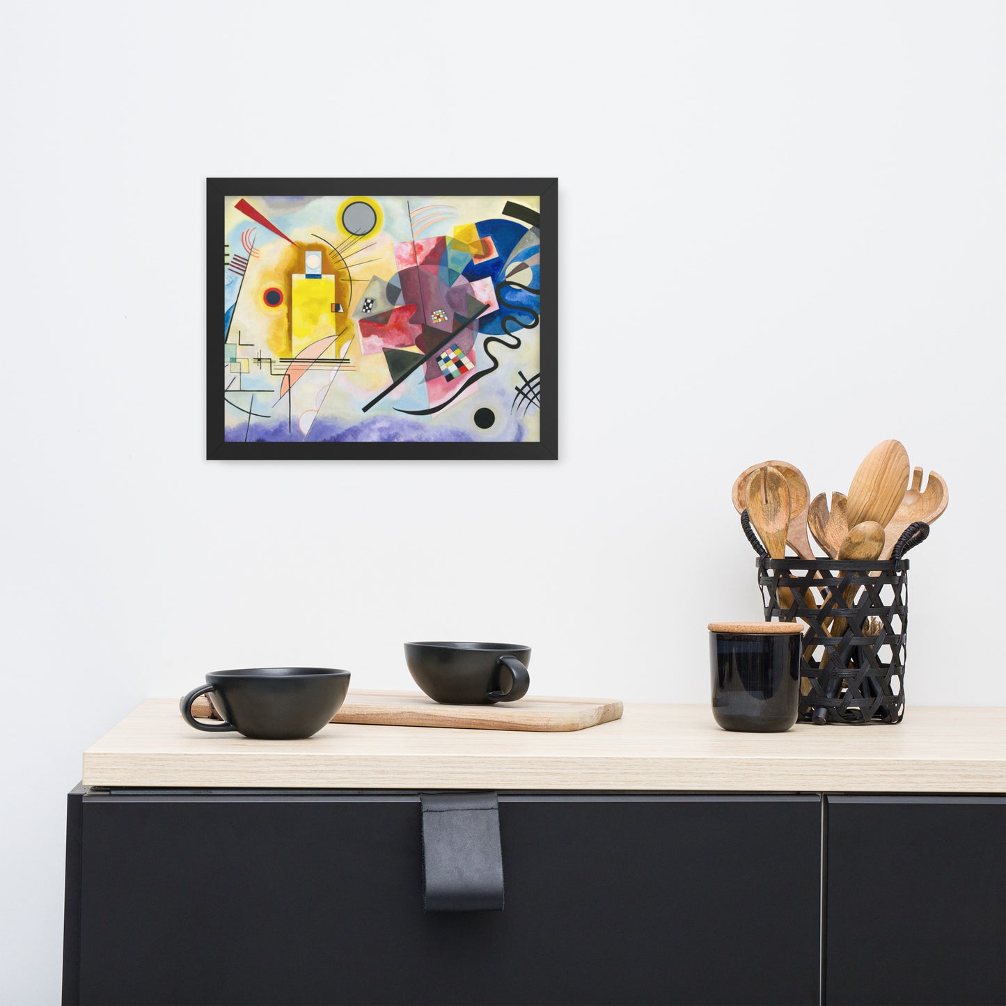 Yellow Red Blue by Wassily Kandinsky