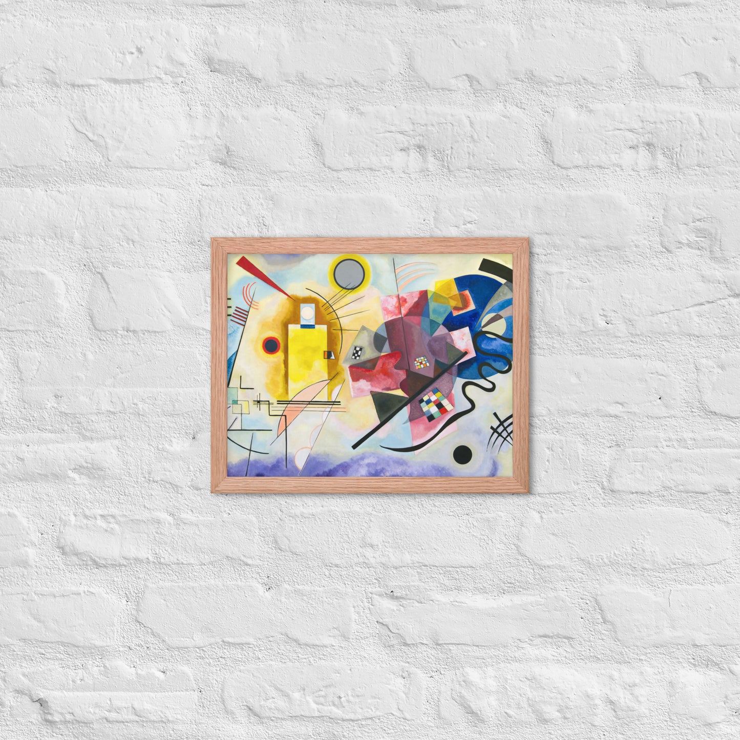 Yellow Red Blue by Wassily Kandinsky