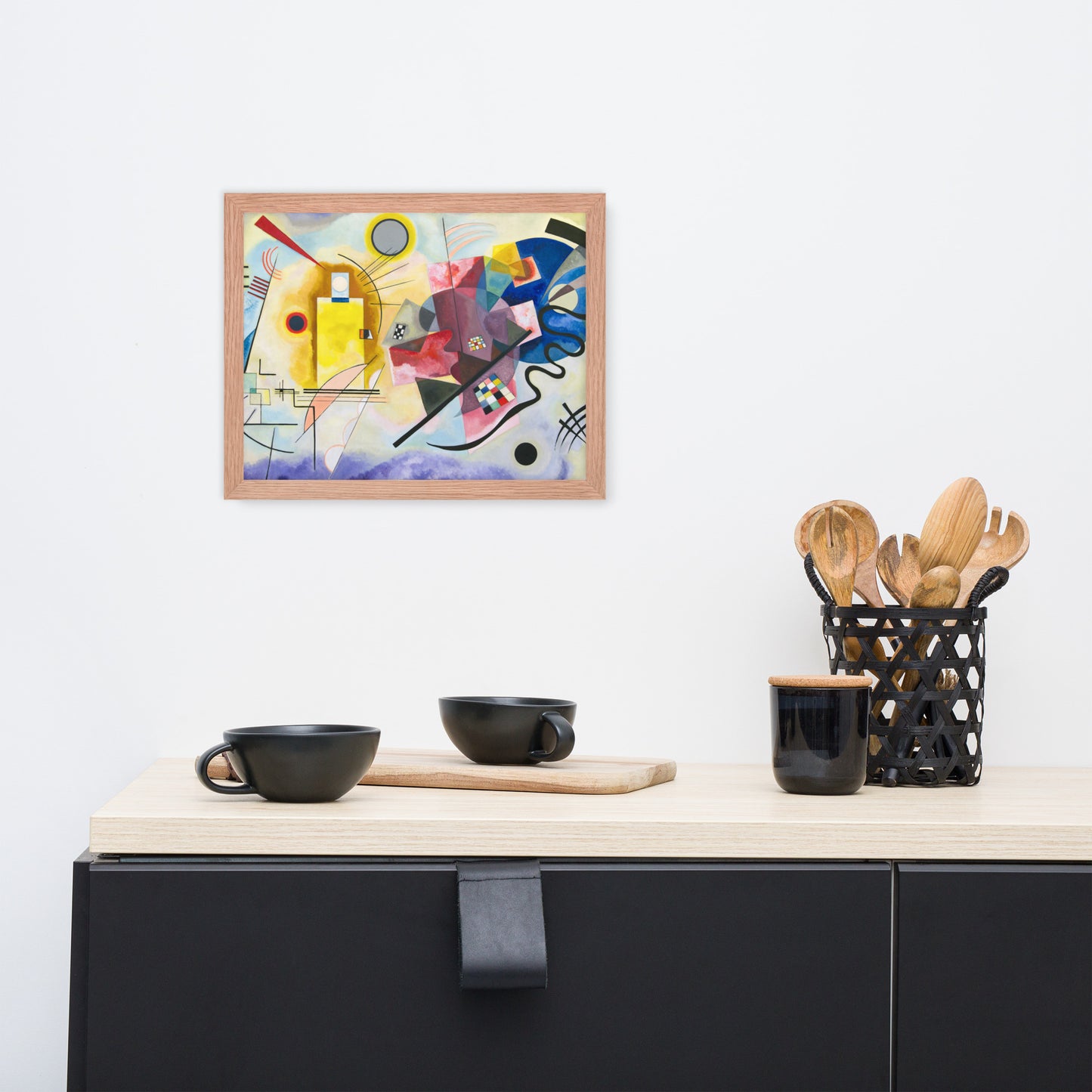 Yellow Red Blue by Wassily Kandinsky