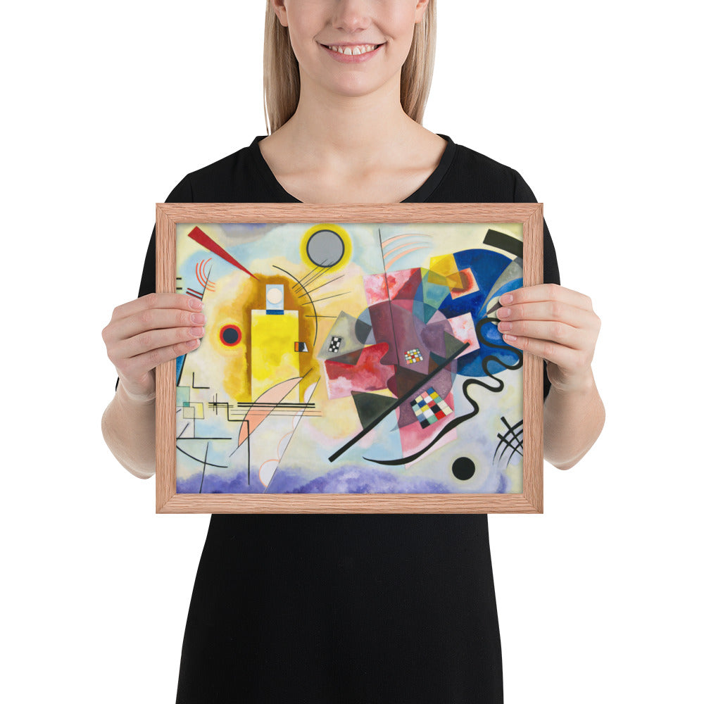 Yellow Red Blue by Wassily Kandinsky