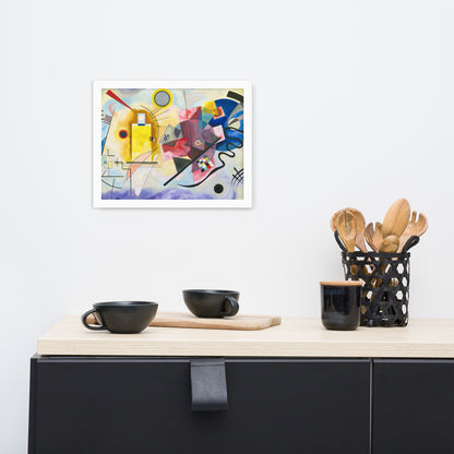 Yellow Red Blue by Wassily Kandinsky